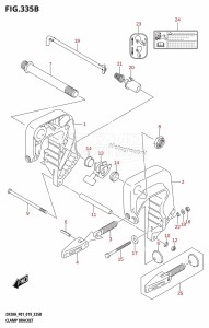 DF15A From 01504F-910001 (P01)  2019 drawing CLAMP BRACKET (DF20A:P40)