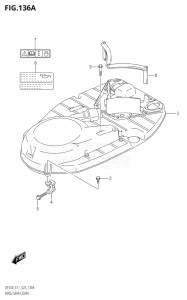 25003Z-340001 (2023) 250hp E11 E40-Gen. Export 1-and 2 (DF250Z) DF250Z drawing RING GEAR COVER