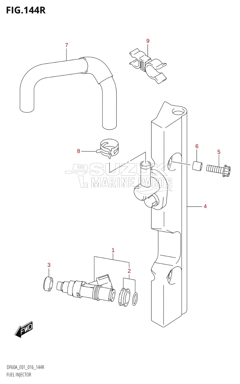 FUEL INJECTOR (DF60AVT:E01)