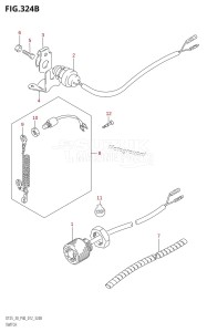 DT25 From 02503K-210001 (P36-)  2012 drawing SWITCH (DT30:P40)