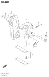 DF80A From 08002F-510001 (E01 E40)  2015 drawing CLAMP BRACKET (DF90A:E01)