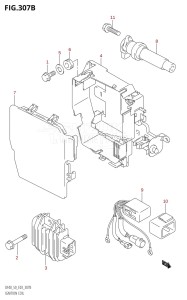 DF40 From 04001F-031001 (E03)  2013 drawing IGNITION COIL (K5,K6,K7,K8,K9,K10)