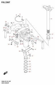 DF50A From 05003F-610001 (E01)  2016 drawing SWIVEL BRACKET (DF60AVTH:E01)