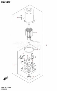 DF40A From 04003F-610001 (E01 E34)  2016 drawing PTT MOTOR (DF60A:E01)