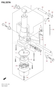 DF15 From 01502F-421001 (P03)  2004 drawing TRIM CYLINDER (DF9.9T,DF9.9TH)