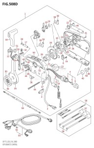 DF175TG From 17502F-610001 (E03)  2016 drawing OPT:REMOTE CONTROL (DF175Z:E03)