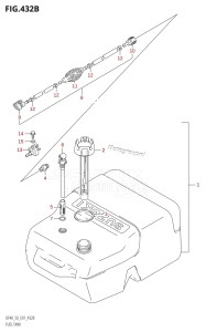 DF40 From 04001F-371001 (E01 E11)  2003 drawing FUEL TANK