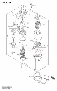 DF40A From 04003F-810001 (E03)  2018 drawing STARTING MOTOR