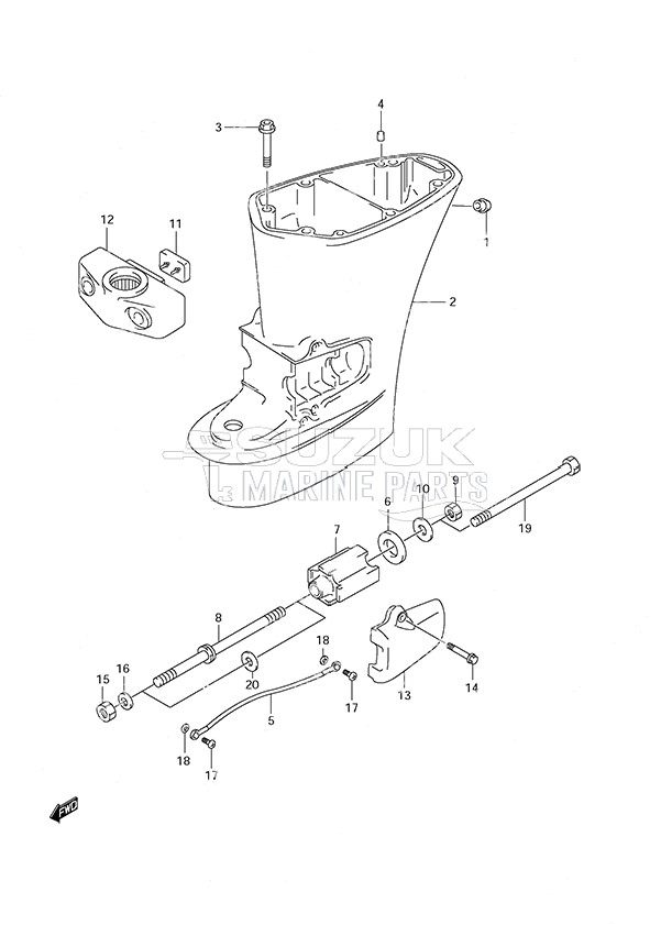 Drive Shaft Housing