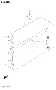 DF50A From 05003F-040001 (E01)  2020 drawing DRAG LINK (DF40A,DF40AST,DF50A,DF60A,DF60AVT,DF40ASVT)