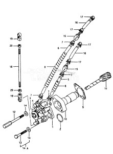 DT40 From 04003K-751001 ()  1997 drawing OIL PUMP (DT40C,40TC,40RC /​ ~MODEL:94)