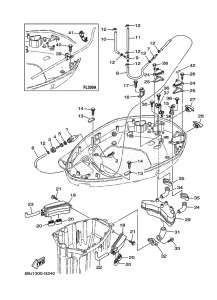 LF300TXRH drawing BOTTOM-COVER-2