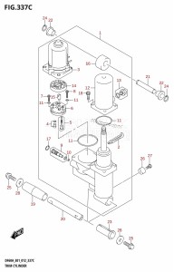 DF50A From 05003F-210001 (E01)  2012 drawing TRIM CYLINDER (DF50A:E01)