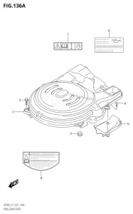 DF90A From 09003F-340001 (E11 E40)  2023 drawing RING GEAR COVER