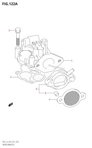 DF4 From 00402F-210001 (P01)  2012 drawing INTAKE MANIFOLD (DF4:P01)