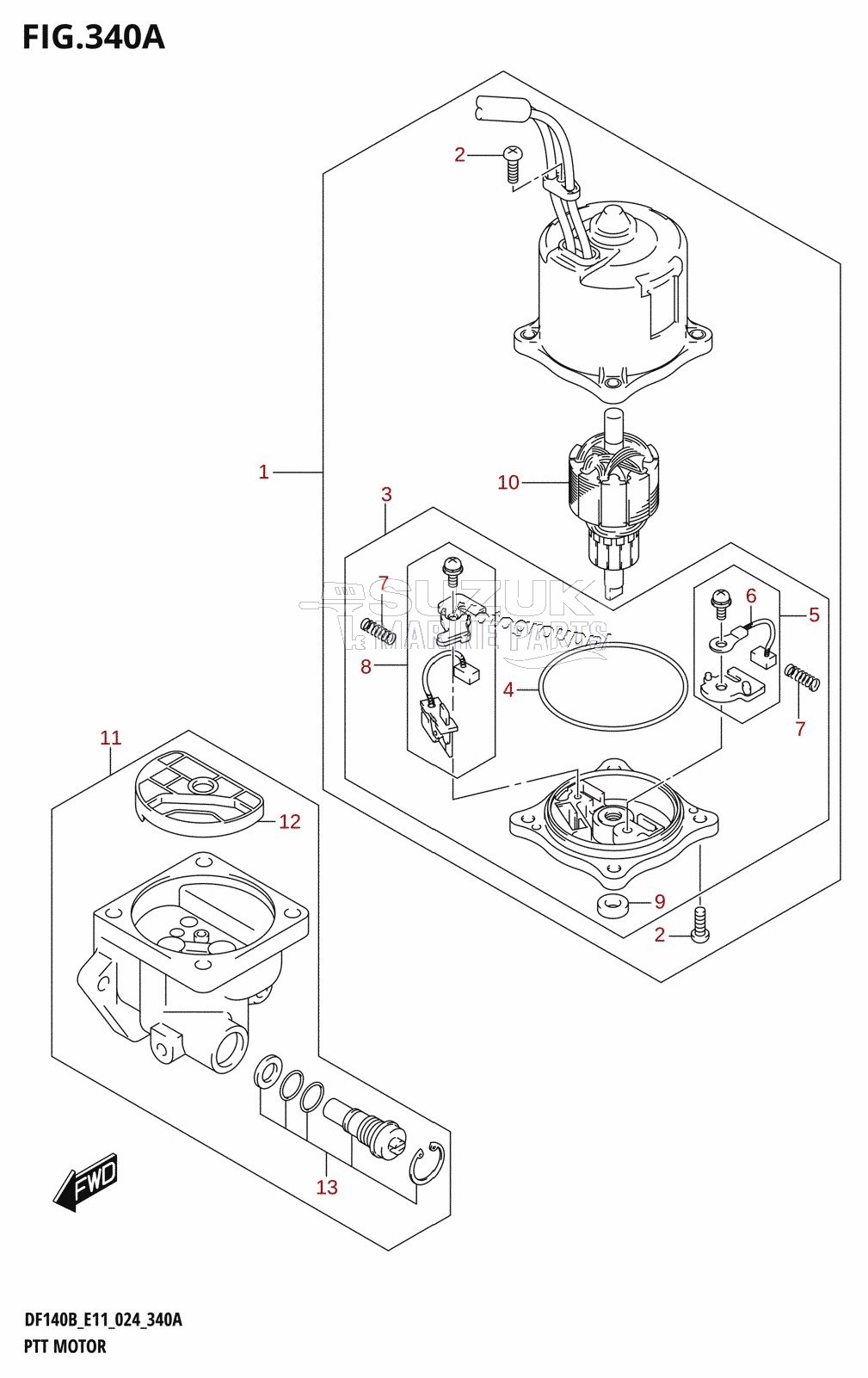 PTT MOTOR (DF140BT,DF140BZ)