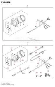 DF225Z From 22503Z-910001 (E01 E40)  2019 drawing OPT:MULTI FUNCTION GAUGE (1)