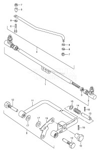 DT55 From 05501-581001 ()  1995 drawing OPT : TIE ROD