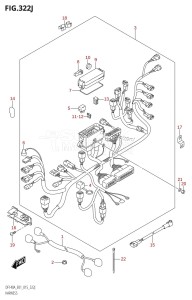 DF115A From 11503F-510001 (E01 E40)  2015 drawing HARNESS (DF140AZ:E40)