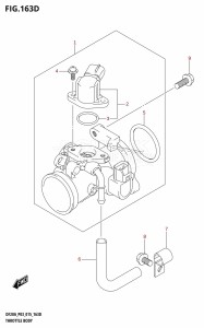 DF15A From 01504F-510001 (P03)  2015 drawing THROTTLE BODY (DF9.9BTH:P03)