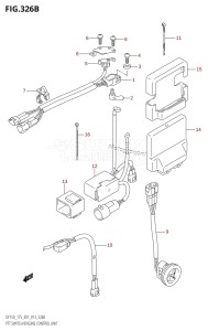 DF175Z From 17502Z-310001 (E01 E40)  2013 drawing PTT SWITCH /​ ENGINE CONTROL UNIT (DF150T:E40)