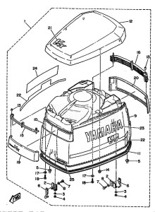 L250AETO drawing TOP-COWLING