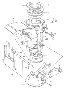 DT4 From 00402-461001 ()  1994 drawing SWIVEL BRACKET (DT4 /​ DT5Y)