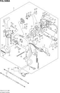 04003F-310001 (2013) 40hp E01-Gen. Export 1 (DF40A  DF40AQH  DF40AST  DF40ATH) DF40A drawing OPT:REMOTE CONTROL (DF40A:E01)