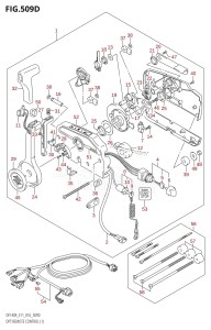 DF140AZ From 14003Z-610001 (E03)  2016 drawing OPT:REMOTE CONTROL (1) (DF140AT:E11)