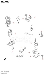 DF15A From 01504F-310001 (P03)  2013 drawing SENSOR /​ SWITCH (DF20A:P03)