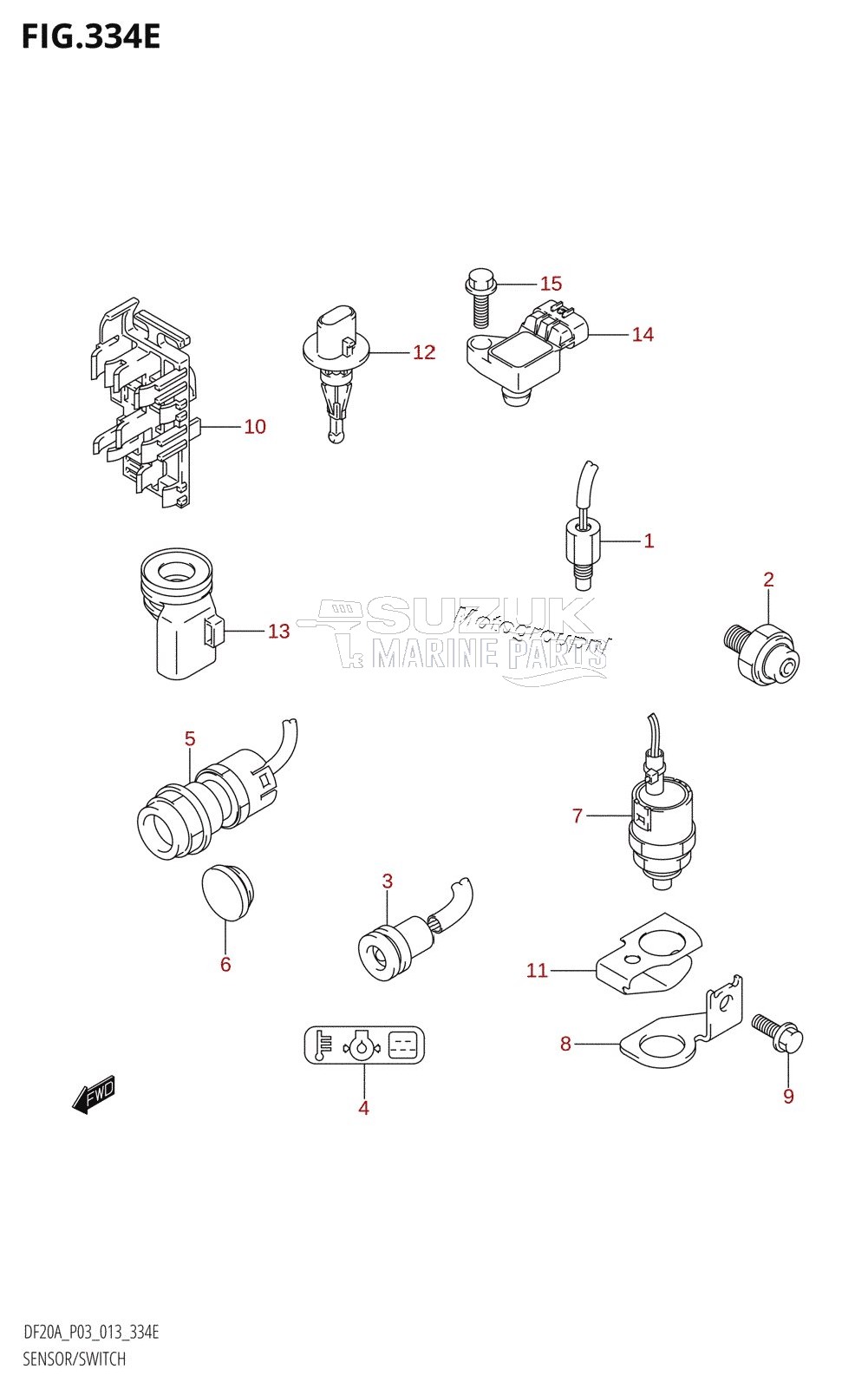 SENSOR /​ SWITCH (DF20A:P03)