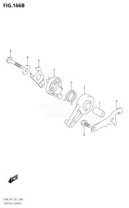 00994F-040001 (2020) 9.9hp E01-Gen. Export 1 (DF9.9A   DF9.9ARK10) DF9.9A drawing THROTTLE CONTROL (DF8AR)