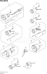 05003F-210001 (2012) 50hp E01-Gen. Export 1 (DF50AT  DF50ATH) DF50A drawing OPT:METER (DF40A:E01)