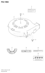 11501F-680001 (2006) 115hp E03-USA (DF115TK6  DF115TK7  DF115WTK7) DF115T drawing RING GEAR COVER