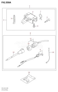 DF25 From 02503F-010001 (E03)  2010 drawing OPT:ELECTRICAL