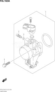 02504F-040001 (2020) 25hp P01-Gen. Export 1 (DF25  DF25A    DF25AT    DF25ATH    DF25Q  DF25R) DF25A drawing THROTTLE BODY