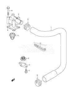 DF25Q From 02501F-421001 ()  2004 drawing THERMOSTAT