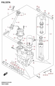 DF350A From 35001F-910001 (E01)  2019 drawing TRIM CYLINDER