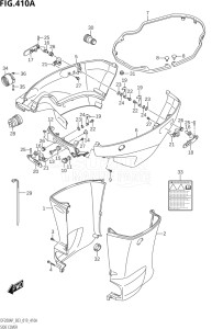 20003P-910001 (2019) 200hp E03-USA (DF200AP) DF200AP drawing SIDE COVER