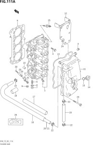 06001F-371001 (2003) 60hp E03-USA (DF60TK3) DF60 drawing CYLINDER HEAD