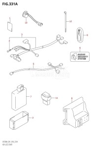 DF250A From 25003P-810001 (E01 E40)  2018 drawing KEY LESS START (E01)