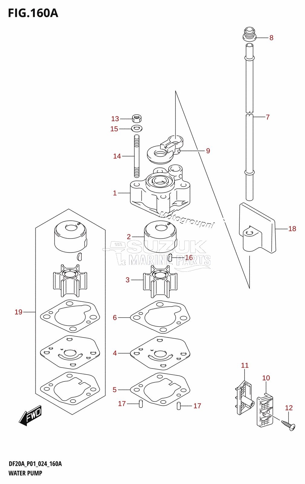 WATER PUMP (P01)