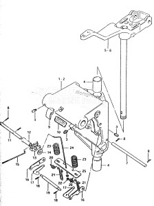 DT85 From 8501-200000 ()  1985 drawing SWIVEL BRACKET