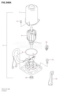 DF50 From 05001F-151001 (E40)  2001 drawing PTT MOTOR ((DF40T,DF50T):(X,Y))