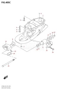 DF225T From 22503F-810001 (E03)  2018 drawing DRIVE SHAFT HOUSING (L-TRANSOM)