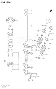 DF15 From 01502F-680001 (P01)  2006 drawing CAMSHAFT