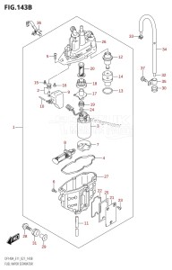 DF140A From 14003F-140001 (E11 E01)  2021 drawing FUEL VAPOR SEPARATOR (E40)