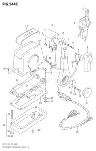 DF175T From 17502F-510001 (E03)  2015 drawing OPT:REMOTE CONTROL ASSY SINGLE (1) (DF175T:E03)