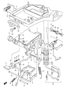 DT9.9 From 00991k-802013 ()  1988 drawing SWIVEL BRACKET (~MODEL:94)