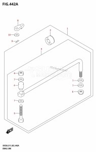 DF250Z From 25003Z-040001 (E01 E11 E40)  2020 drawing DRAG LINK